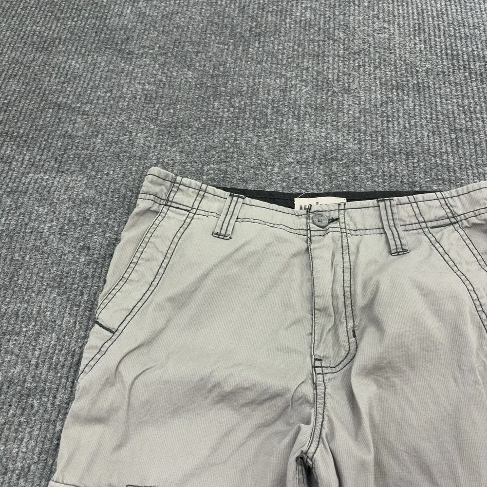 Urban Pipeline Cargo Shorts Mens 30 Gray Cotton Multi Pocket Gorpcore Utility